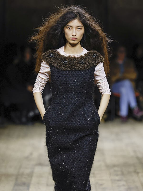 london fashion week beauty trends fall/winter 2026