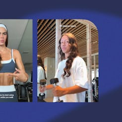 Have you ever taken dumbbells onto the treadmill?