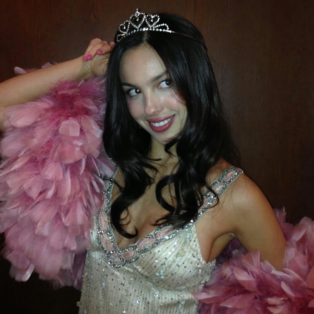 Olivia Rodrigo's bejeweled 23rd birthday minidress was also worn by Lindsay Lohan.