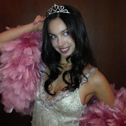 Olivia Rodrigo's bejeweled 23rd birthday minidress was also worn by Lindsay Lohan.