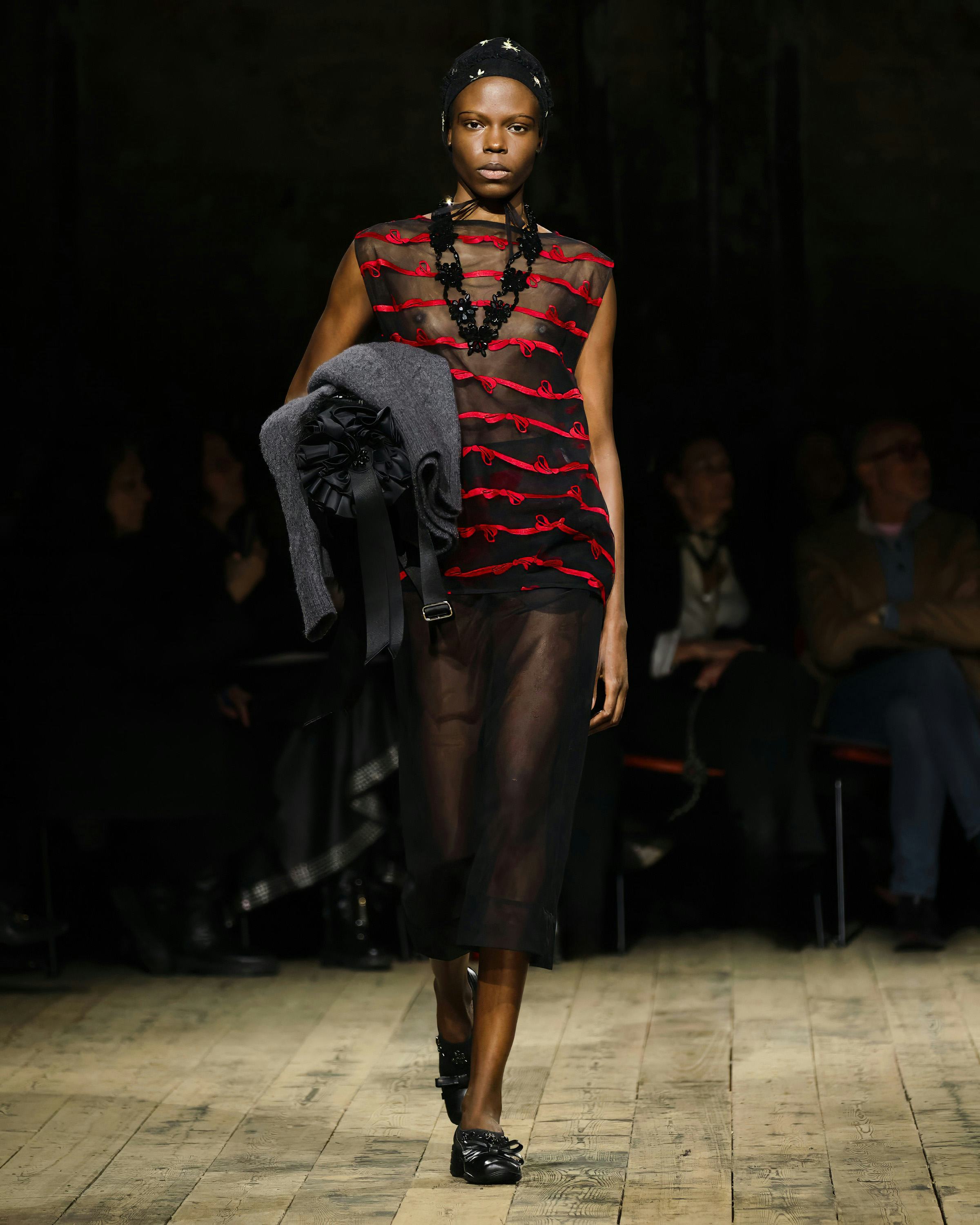 a look from simone rocha fall 2026 collection runway show at london fashion week