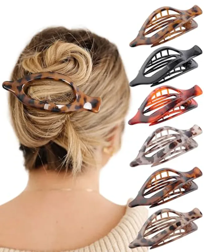 AWAYTR Claw Hair Clips (6-Pack)