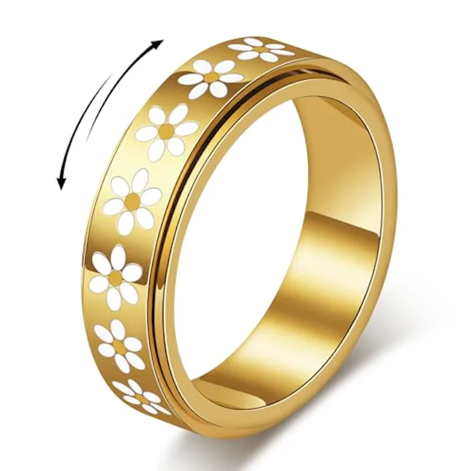Sfloemm Daisy Fidget Ring
