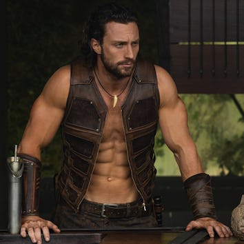 Aaron Taylor-Johnson as Sergei Kravinoff in Kraven the Hunter