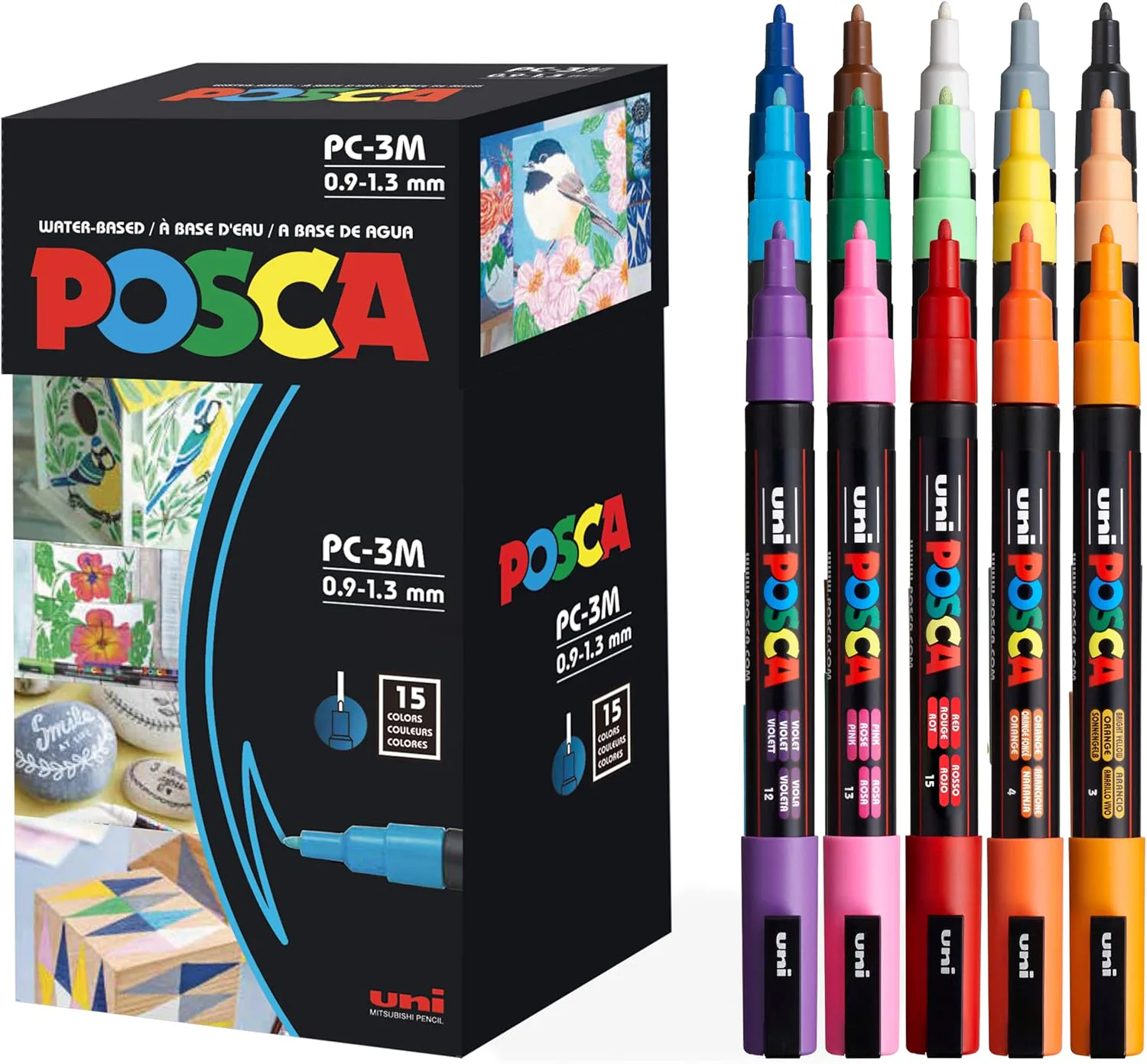 posca Acrylic Paint Pens (15-Pack)
