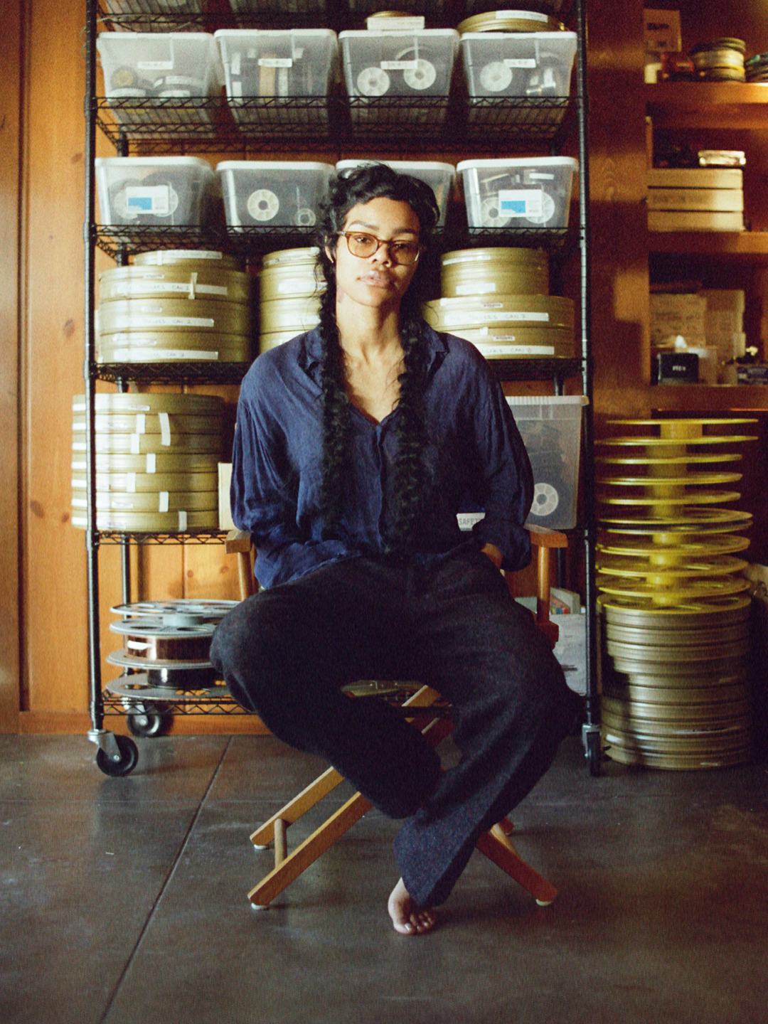 Teyana Taylor covers 'W' magazine's 2026 Directors Issue.