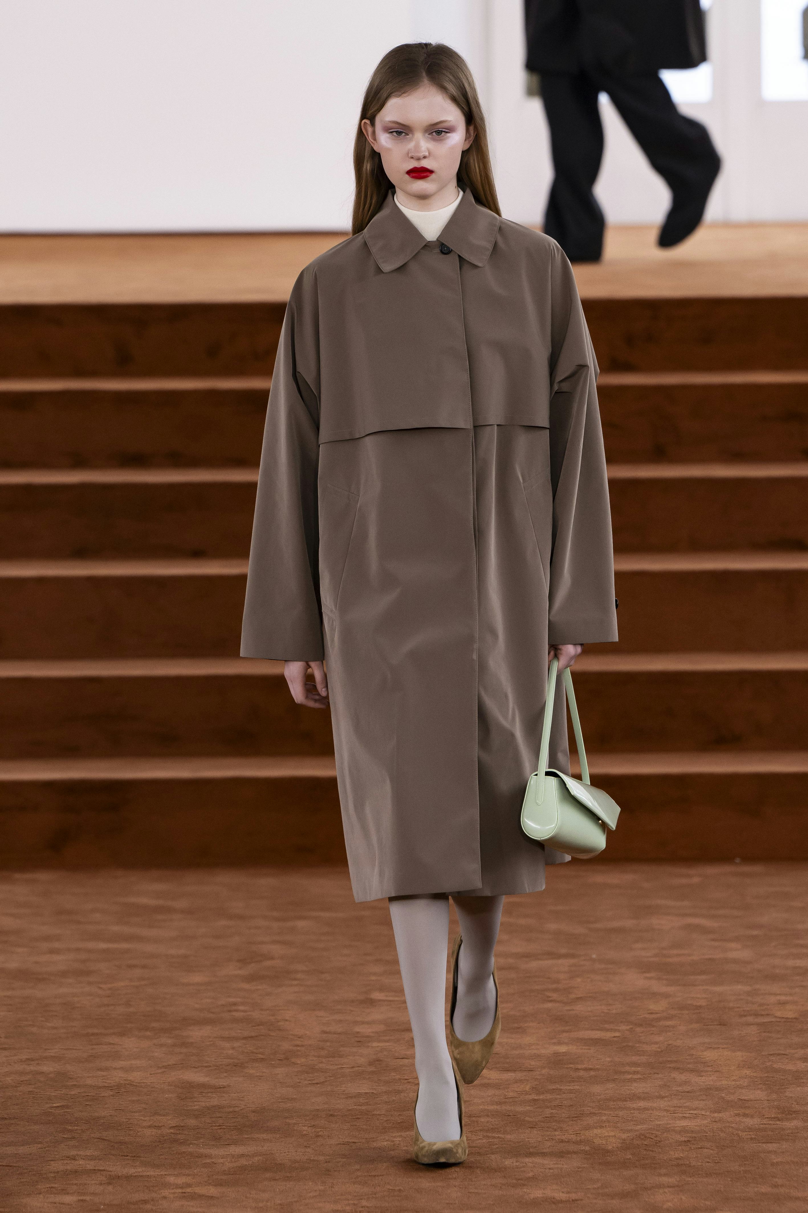 A model walks the runway at the Jil Sander Ready to Wear Fall/Winter 2026/2027 fashion show during t...