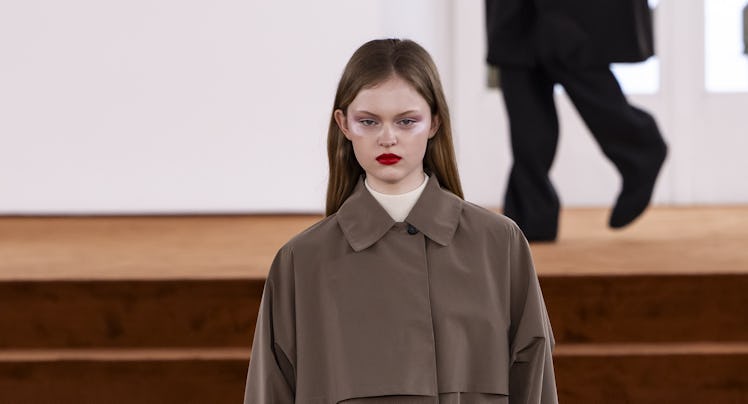 A model walks the runway at the Jil Sander Ready to Wear Fall/Winter 2026/2027 fashion show during t...
