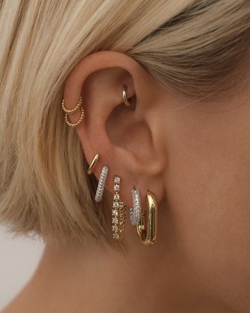 Luv AJ hoop earrings