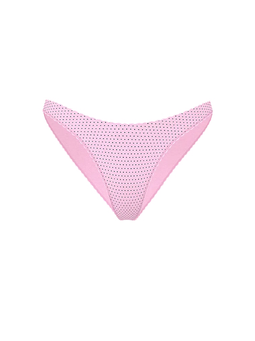 Golden Hours Cheeky Bottom in Pink Dot
