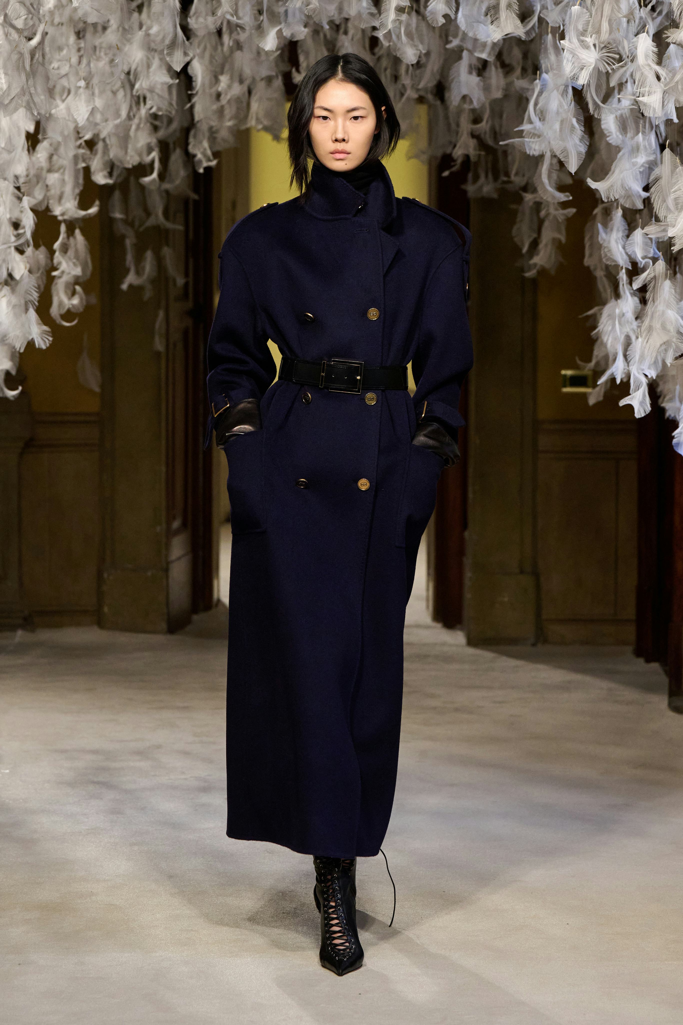 a look from elisabetta franchi's fall 2026 runway show at milan fashion week