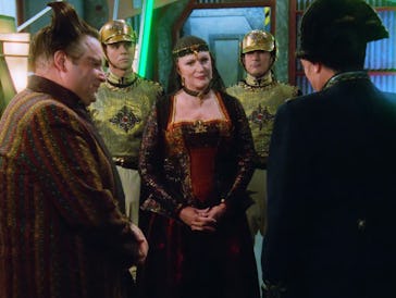 Majel Barrett in the episode 'Point of No Return' on 'Babylon 5.'