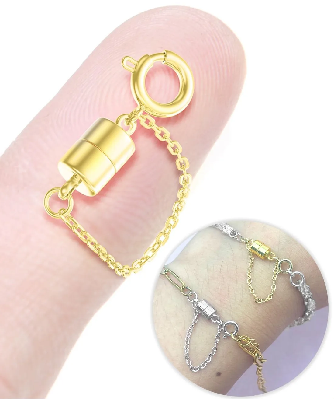 MKCYD Magnetic Bracelet Clasps and Closures (8 Pieces)