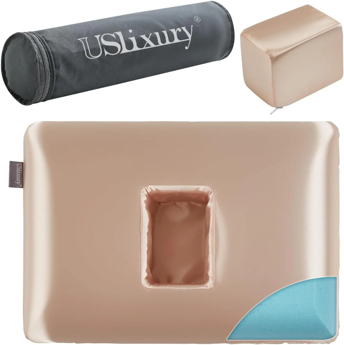 USlixury Ear Piercing Pillow with Foam Plug