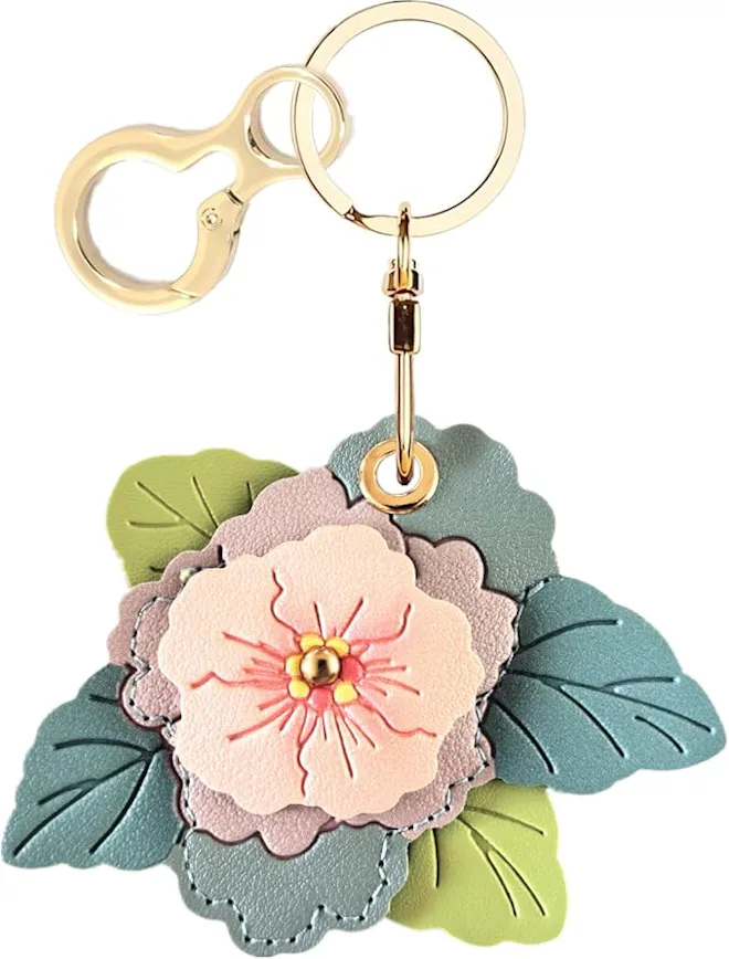 BORKUANA AirTag Keychain Holder Case