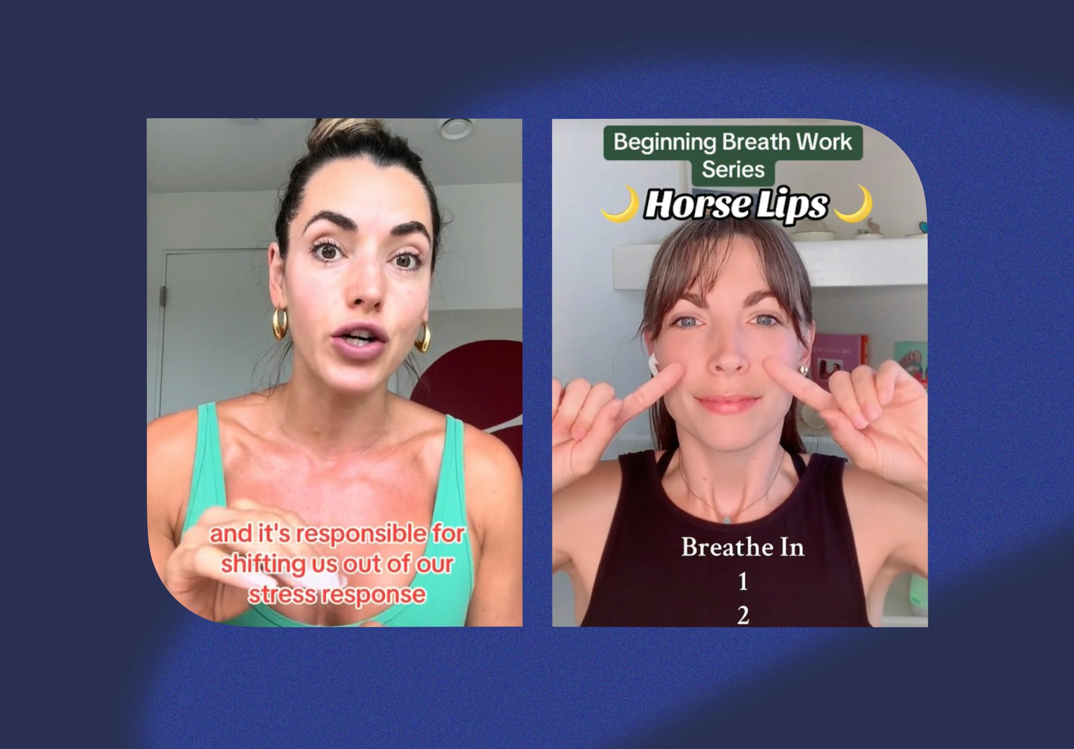 Why a "horse breath" will calm you down instantly.