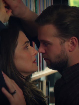 Rachel Weisz as M and Leo Woodall as Vladimir in Episode 108 of Vladimir.