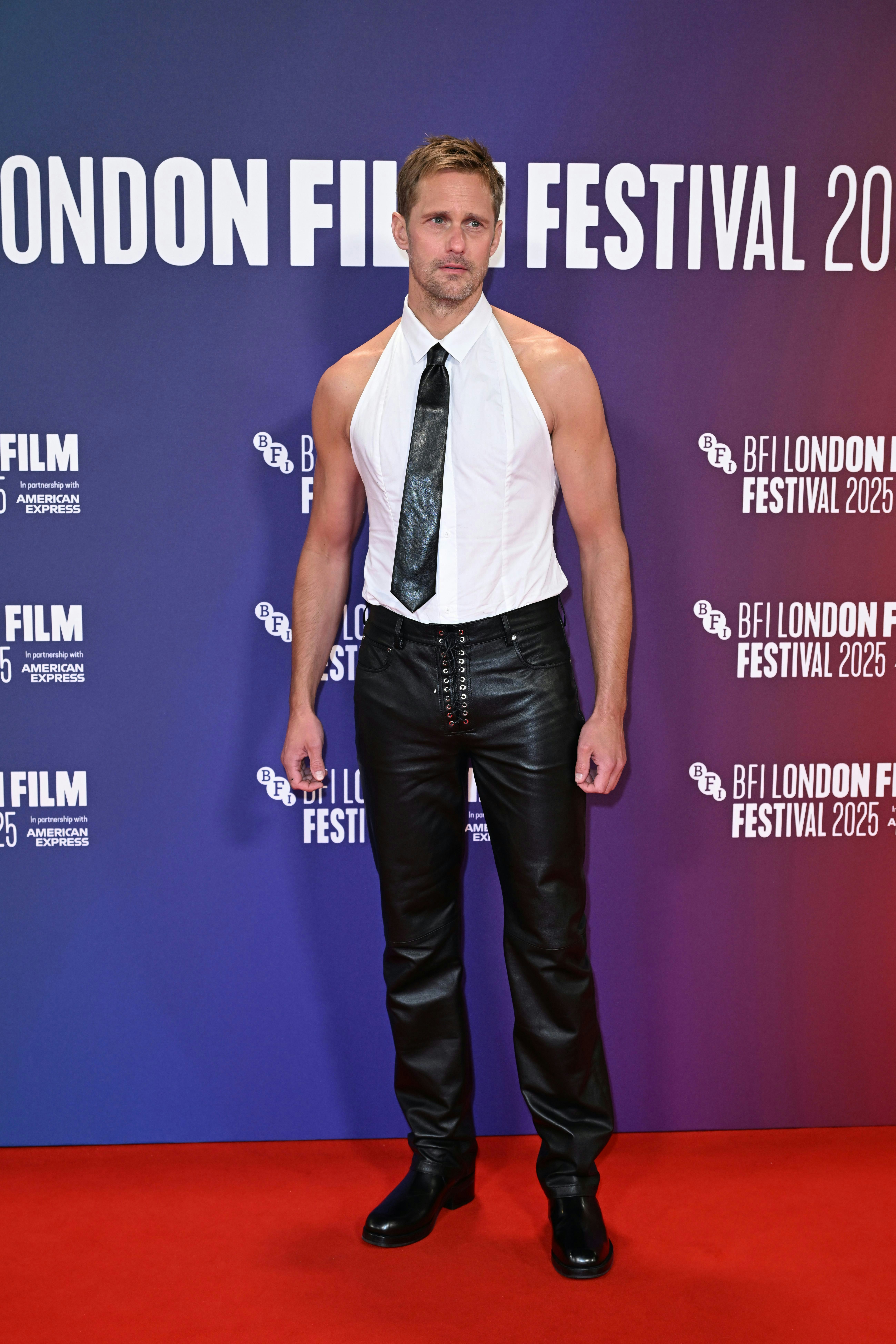 Alexander Skarsgård  Pillion  Press Tour Changed Men Fashion for the Better