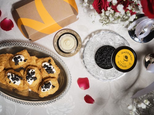I Tried McDonald's McNugget Caviar Kit For Valentine's Day