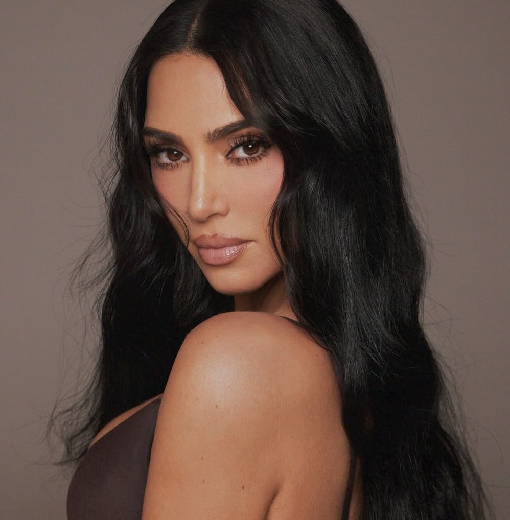 Kim Kardashian's Lace Catsuit 