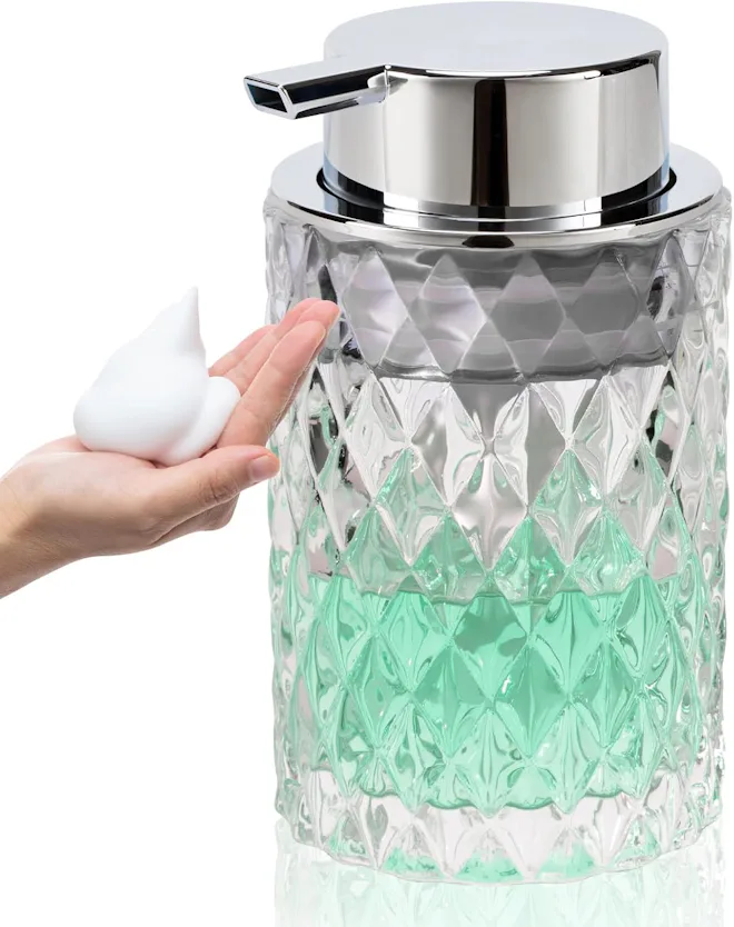 TOOZFO Glass Soap Dispenser