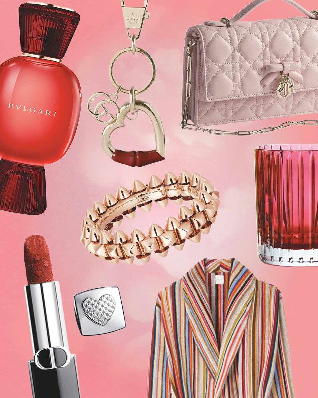 valentine's day gift guide collage