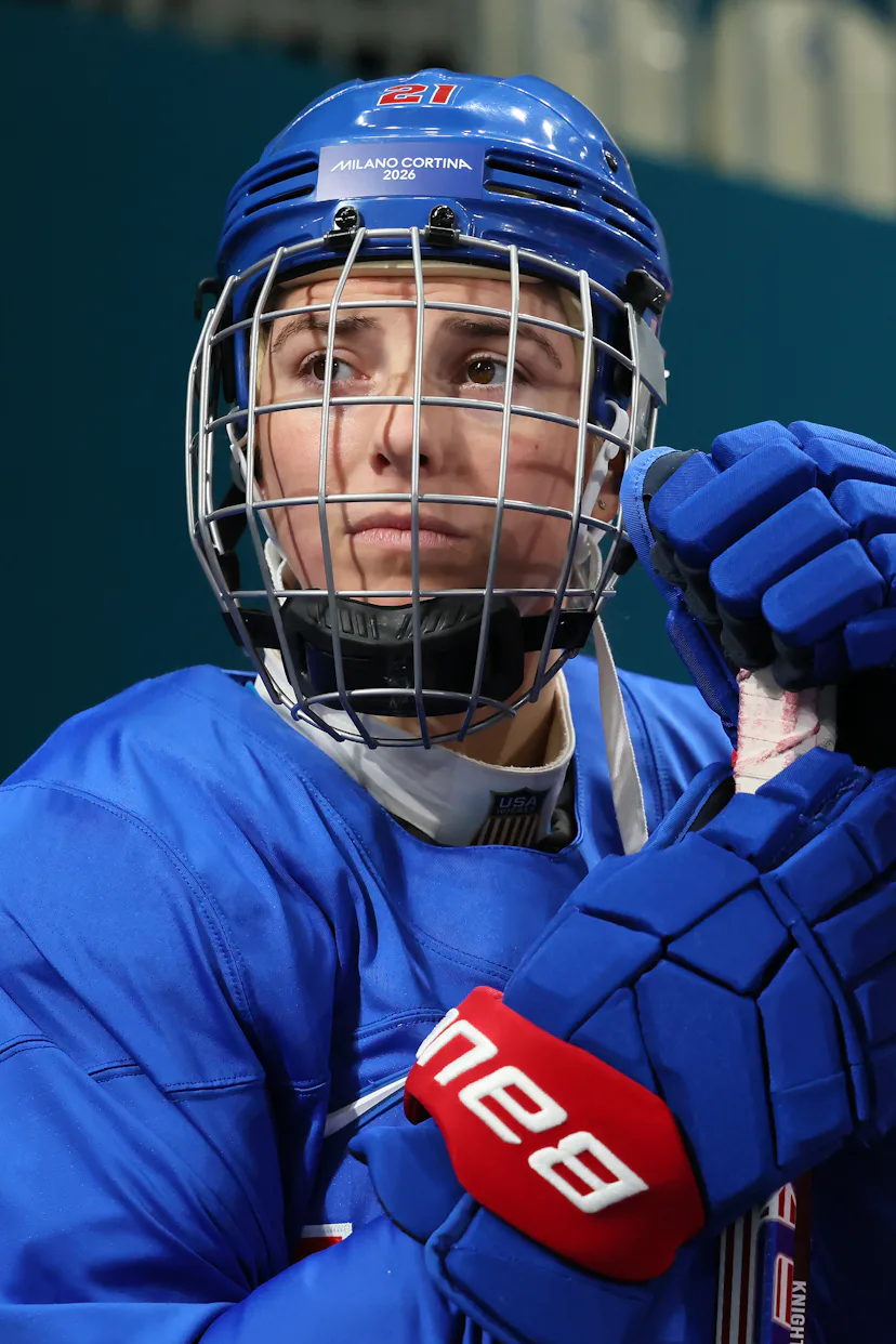 Ice hockey player Hilary Knight offers sleep tips.