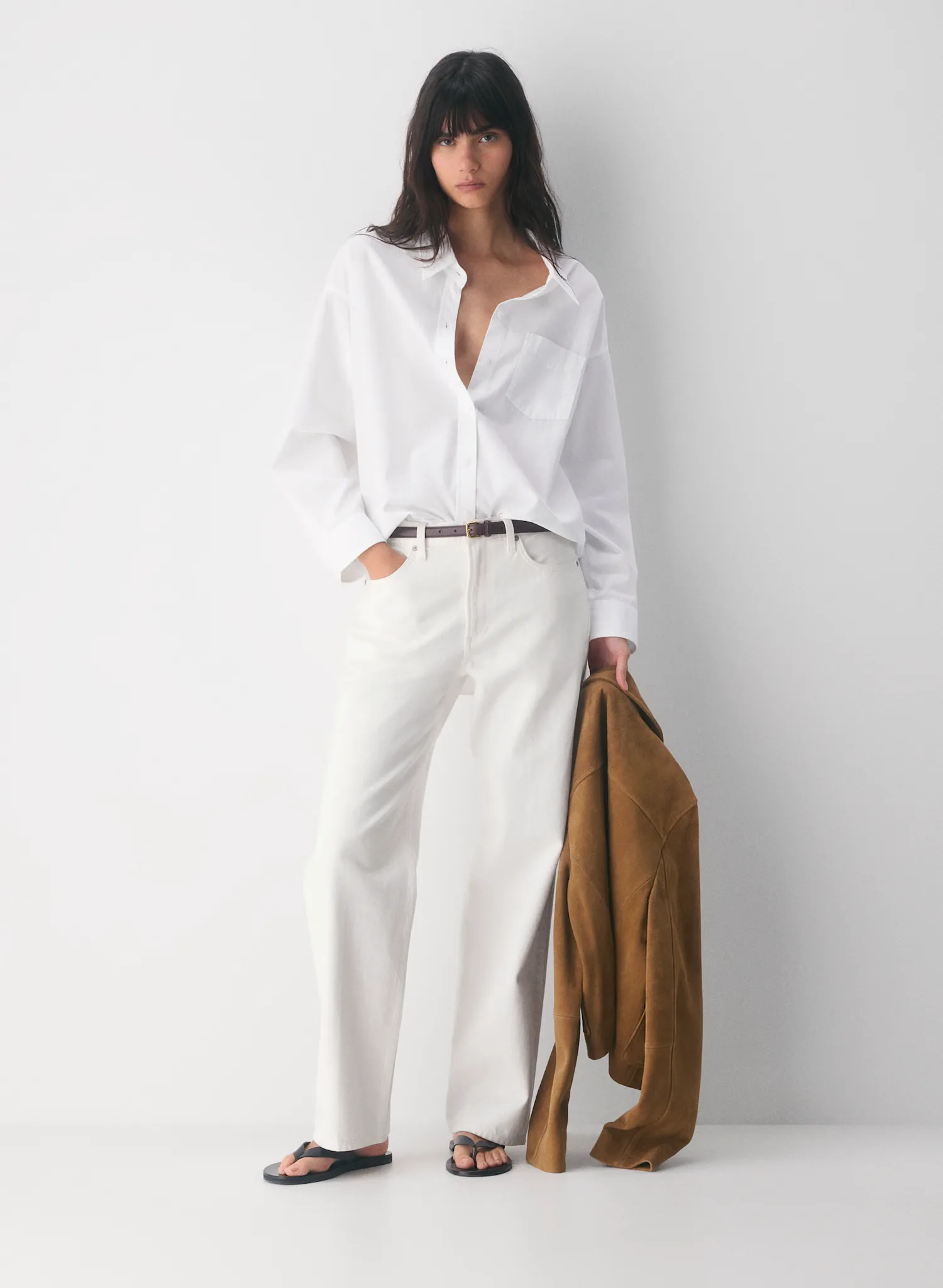 Relaxed Poplin Shirt