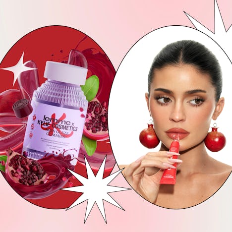 I tried Lemme's first-ever Kylie Cosmetics collab and Kylie Jenner's new Pomegranate Lip Butter.