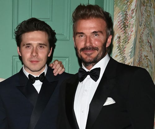 Brooklyn Beckham Covered Up His Tattoo For His Dad, David
