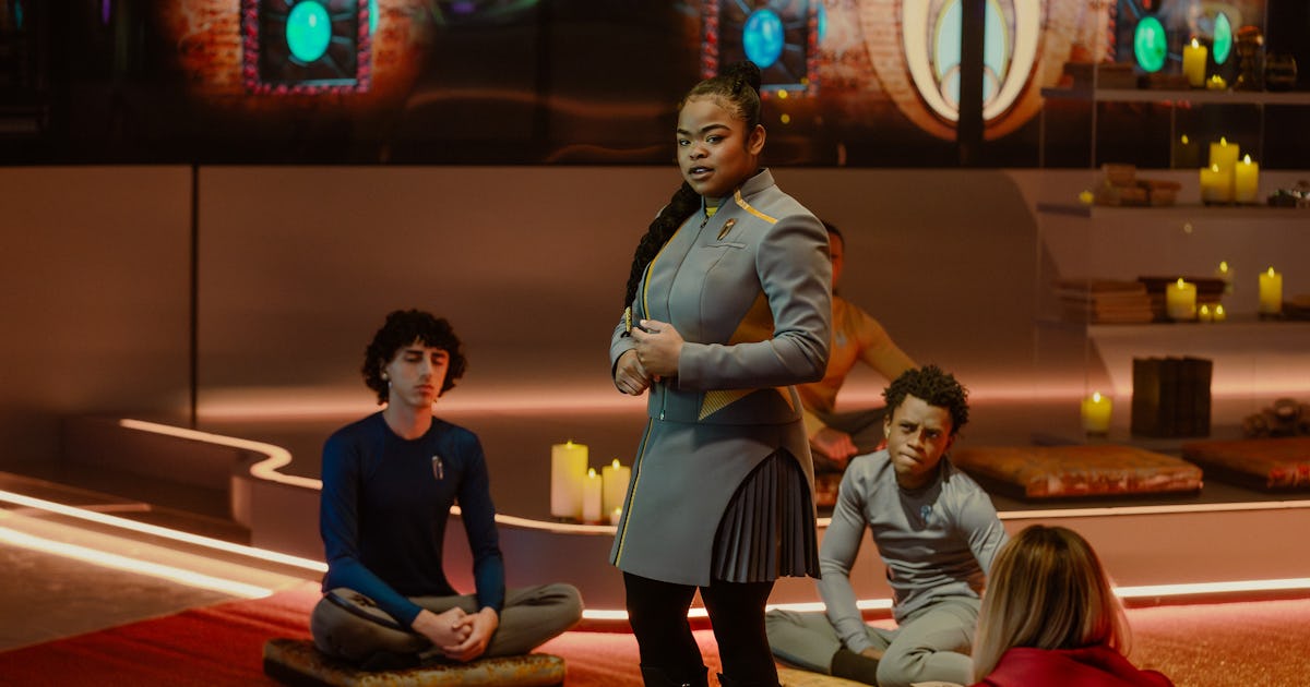 27 jaar later pakt een nieuwe Star Trek-ster een fakkelpasserend moment uit