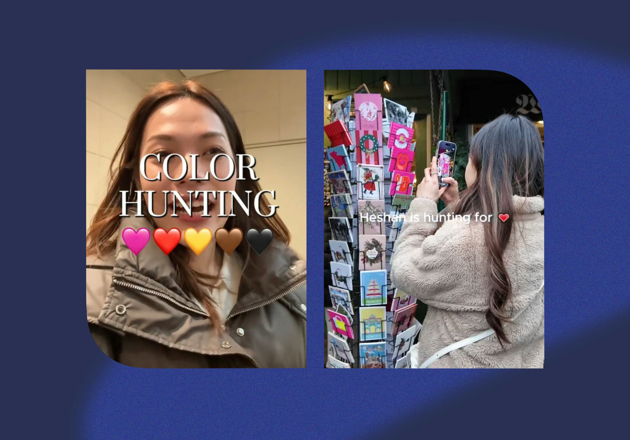 This is your sign to go "color hunting" with friends.