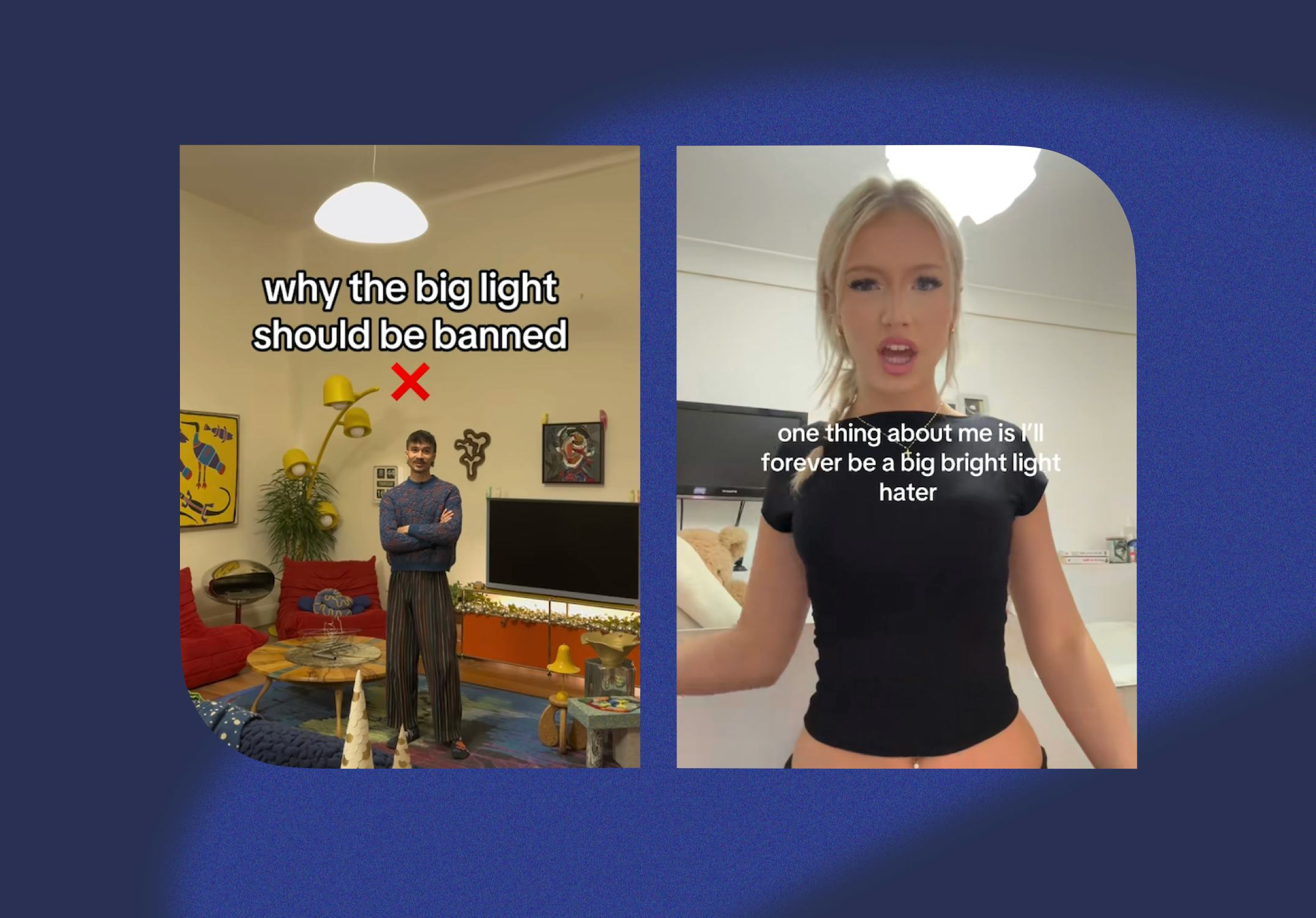 Here's why you hate using the "big light" at home, according to a therapist.