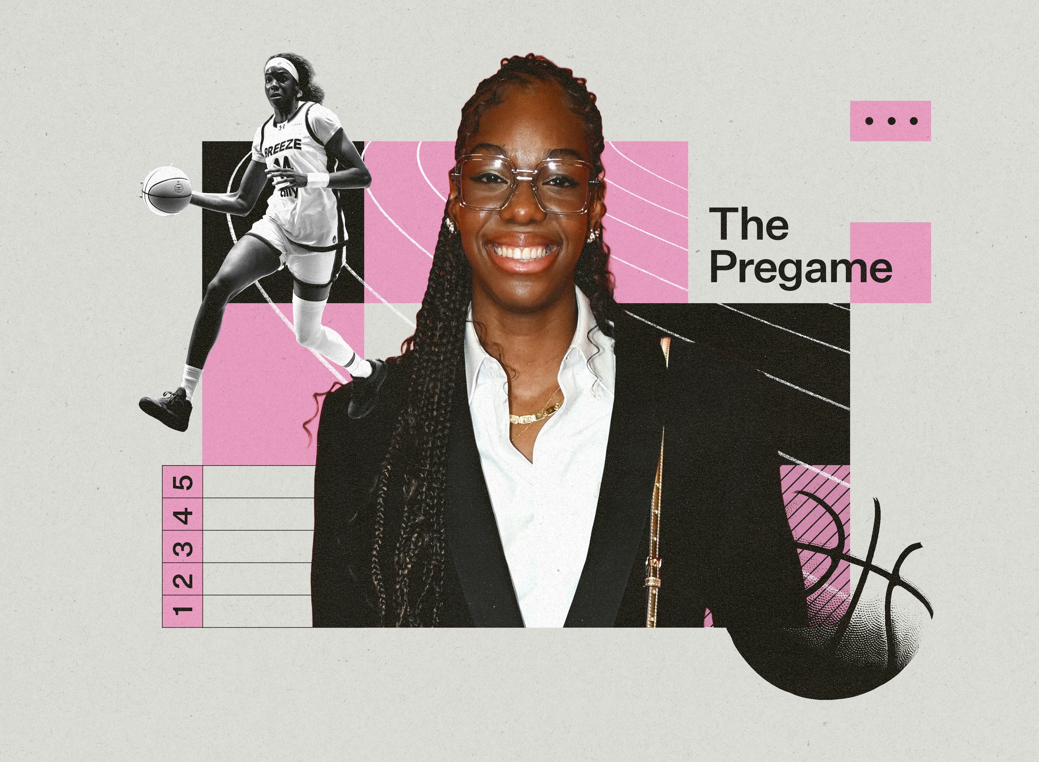 Dominque Malonga is booked and busy.