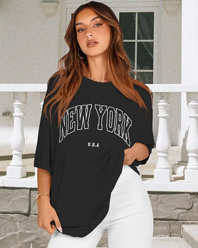 Rosemia Oversize Graphic T-Shirt