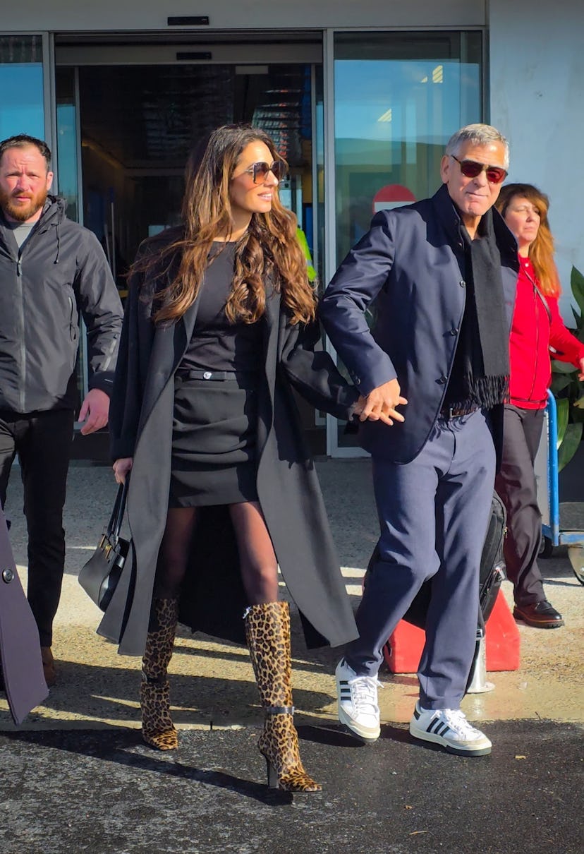 Amal and George Clooney, February 2026.