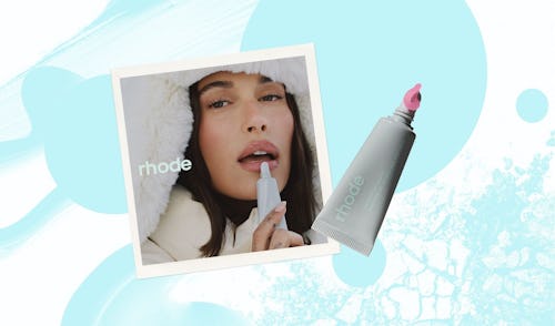 I Tried Hailey Bieber's Rhode Peptide Lip Boost Plumping Mask