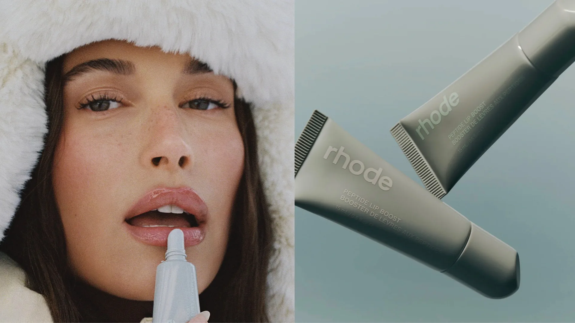 I Tried Hailey Bieber's Rhode Peptide Lip Boost Plumping Mask