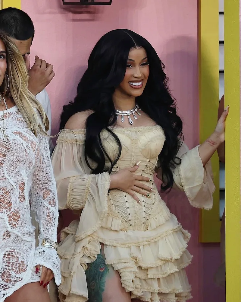 Cardi B at the Super Bowl
