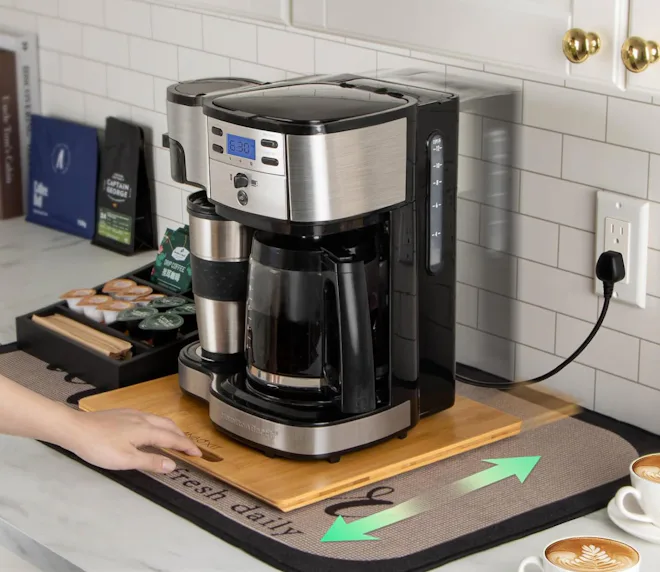 ANBOXIT Bamboo Appliance Slider