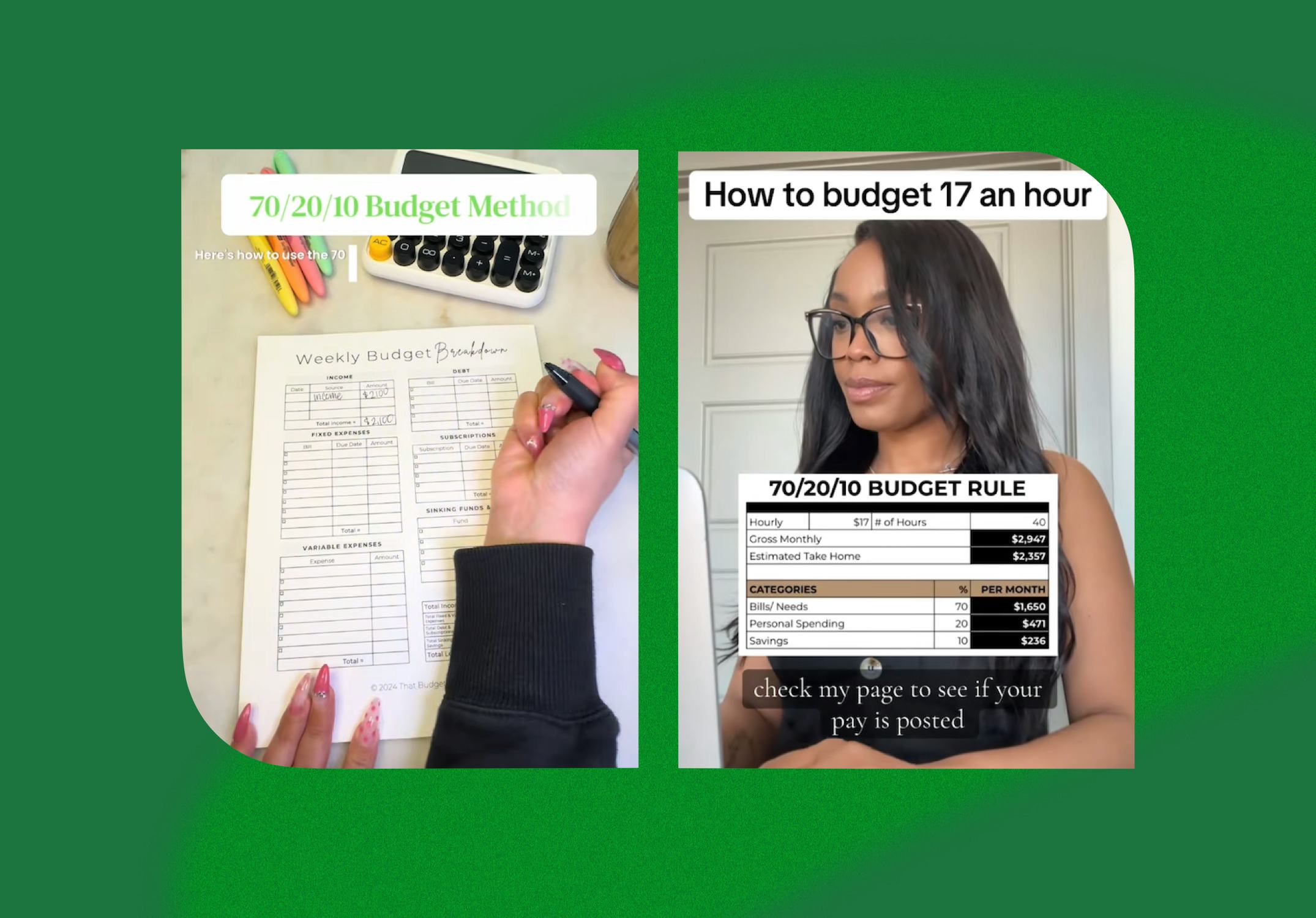 What to know about the 70-20-10 budgeting hack.