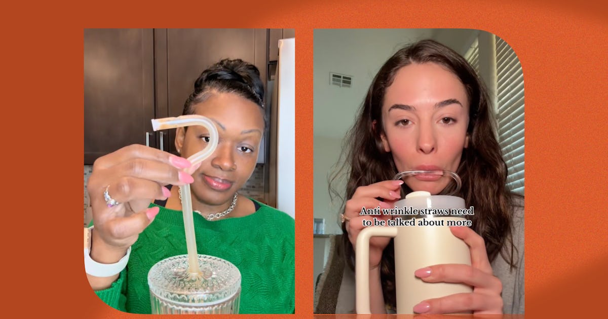 The Viral "Side Straw" Claims To Prevent Lip Wrinkles - But Does It Actually Work?