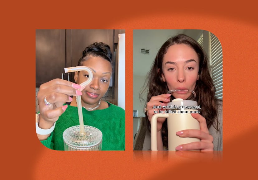 Do side straws help prevent lip wrinkles? A dermatologist weighs in.