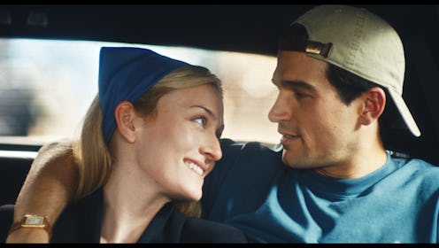 Sarah Pidgeon and Paul Anthony Kelly as Carolyn Bessette and JFK Jr. in Love Story. Photo via FX