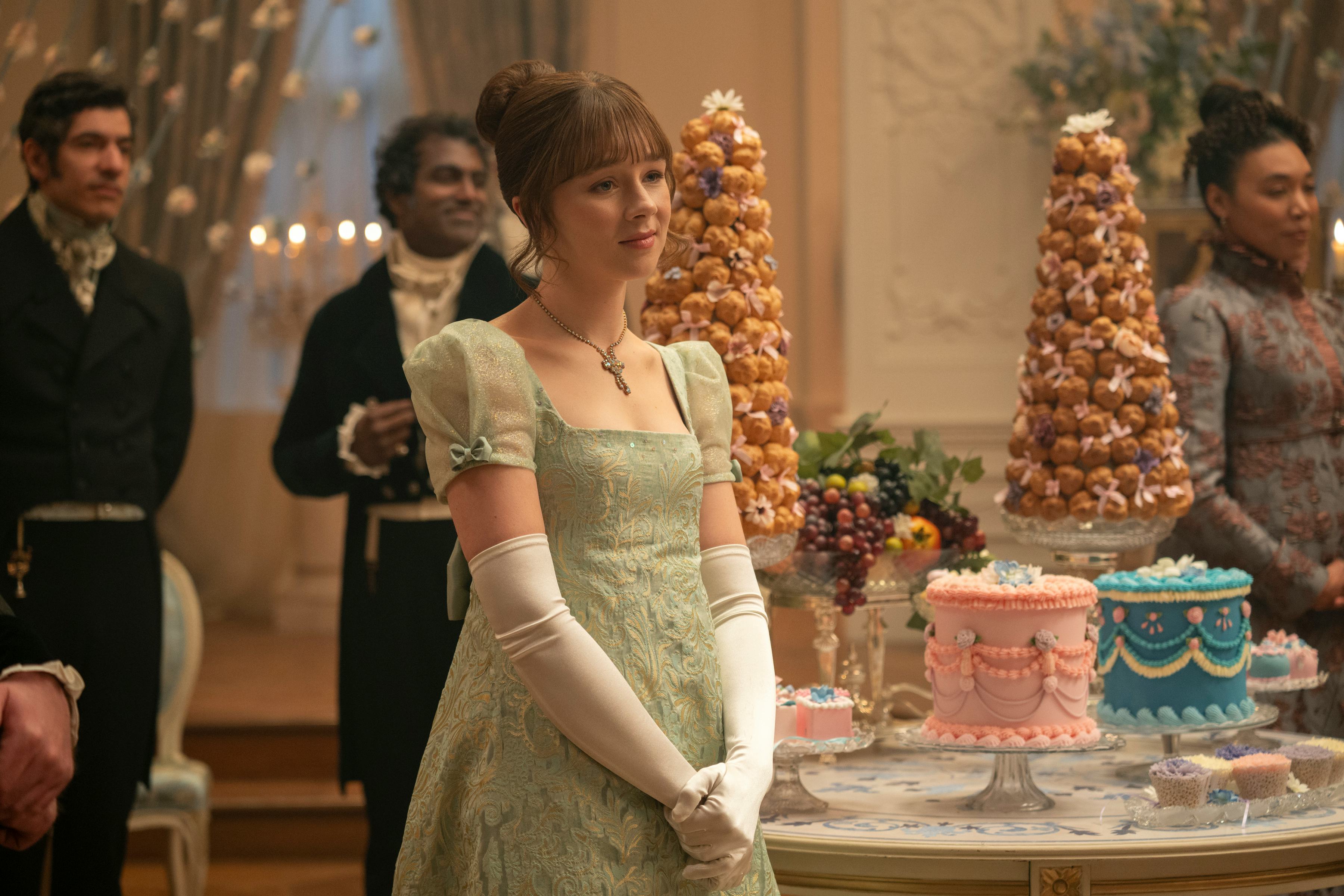 Eloise on Bridgerton. Photo via Netflix