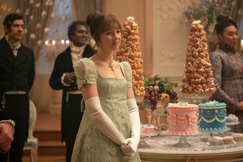 Eloise on Bridgerton. Photo via Netflix
