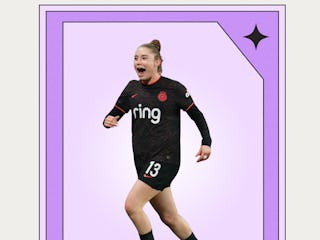 Olivia Moultrie of the Portland Thorns