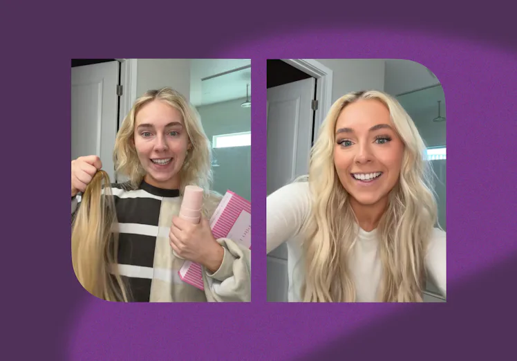 How to have a "shell day" makeover, according to BeautyTok.