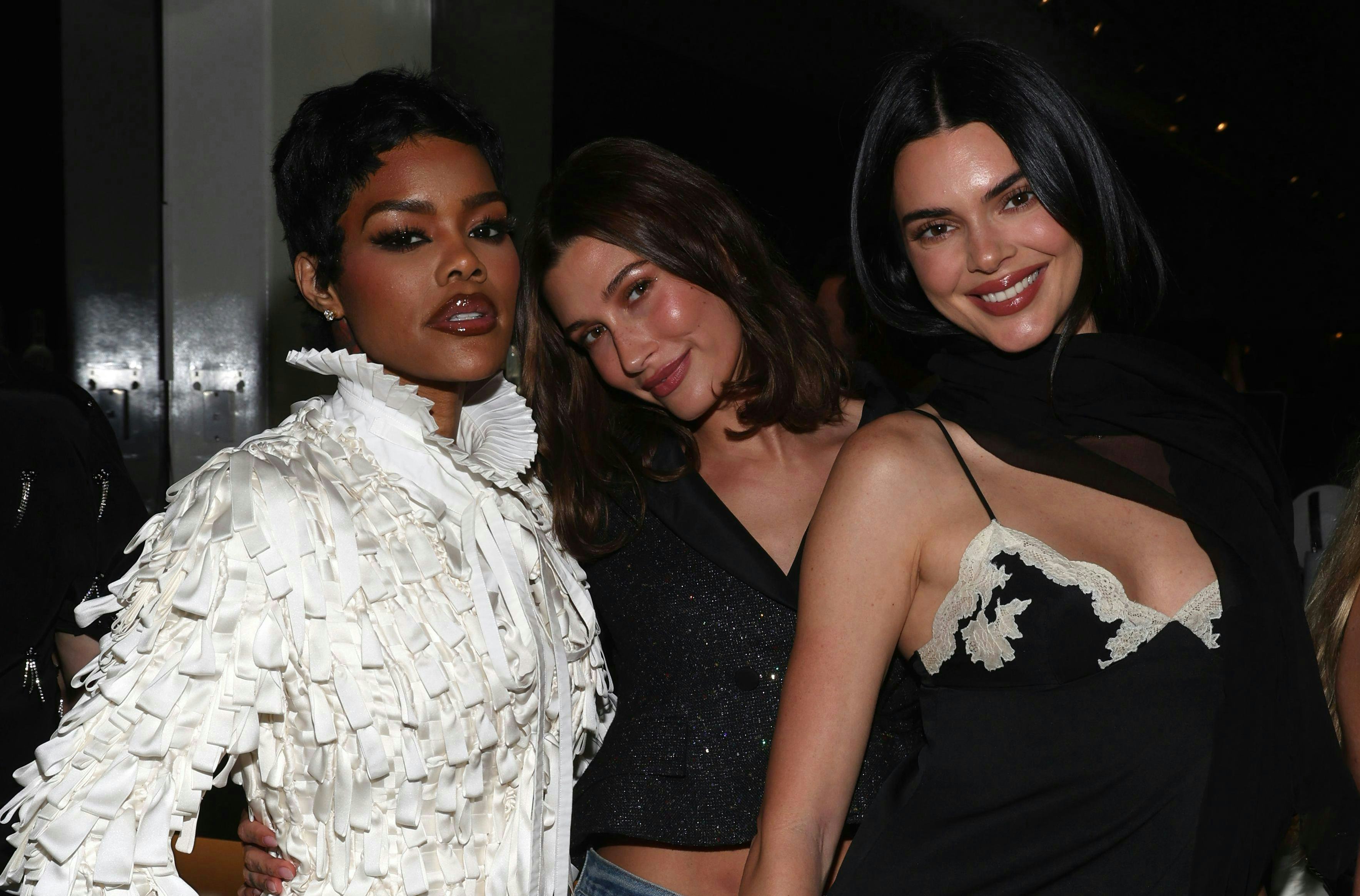 Hailey's Peplum & 7 Other Chic Trends At 'W' Mag & Dior's Pre-Oscars Party