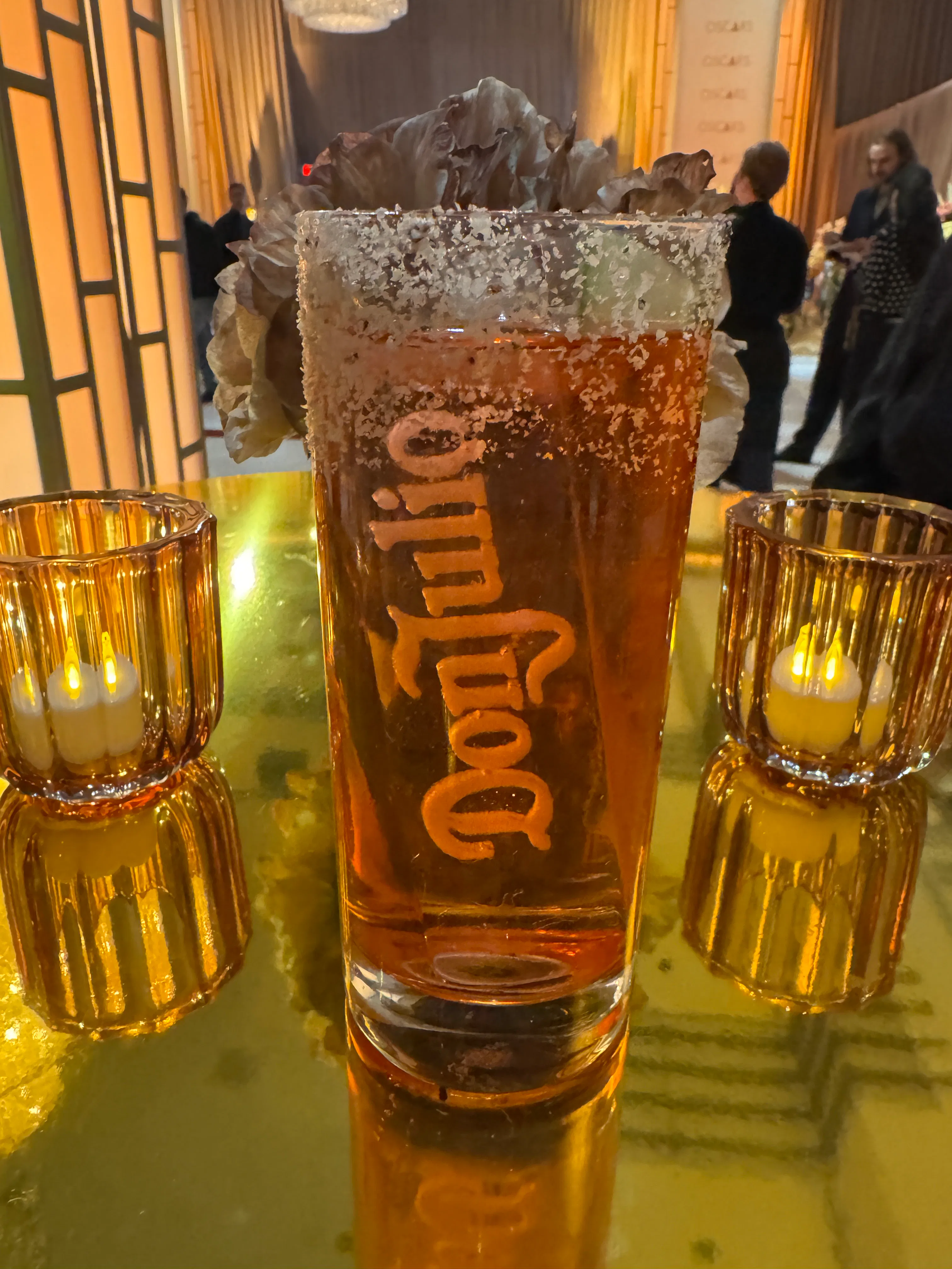 I tried the Best in Show cocktail served at the Academy Awards. 